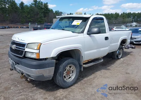 2006 Chevrolet Silverado 2500Hd Lt1 z USA, uszkodzony, nr VIN 1GCHK24U36E100921